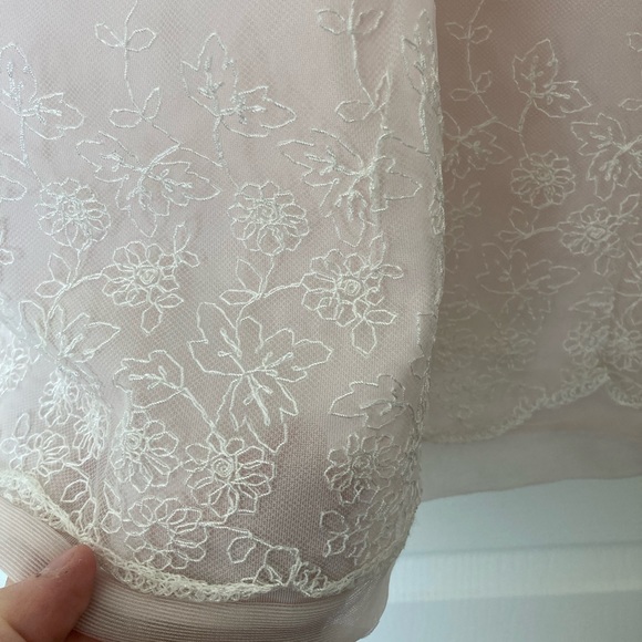 Marie Star Vintage Inspired Pink Slip Dress Size 37 - Picture 4 of 8